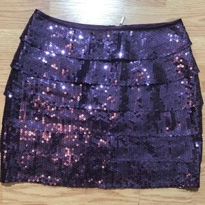 Forever21 sequin skirt